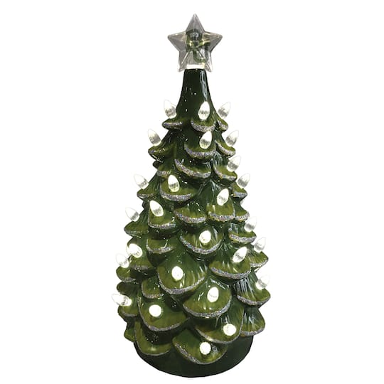 Santa's Workshop 14" NCAA College Team Ceramic LED Christmas Tree By Santasworkshop in Baylor University | 7" x 7" x 14" | Michaels®